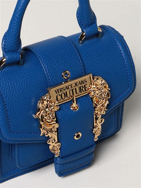 versace jeans tasche blau|versace jeans bag.